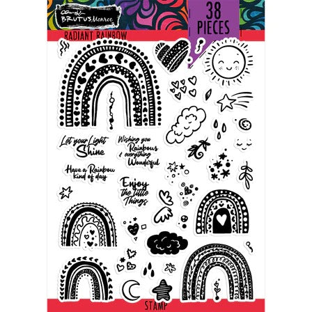 Radiant Rainbow Stamp Set
