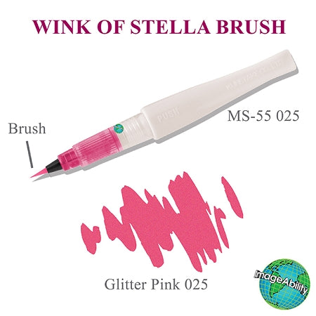 Wink of Stella Brush Marker Pink