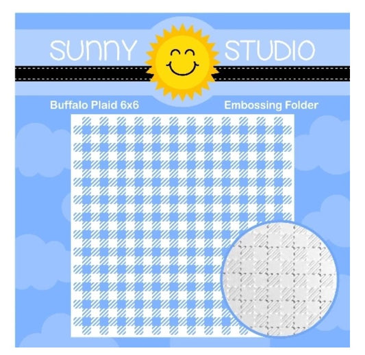 Buffalo Plaid Embossing Folder