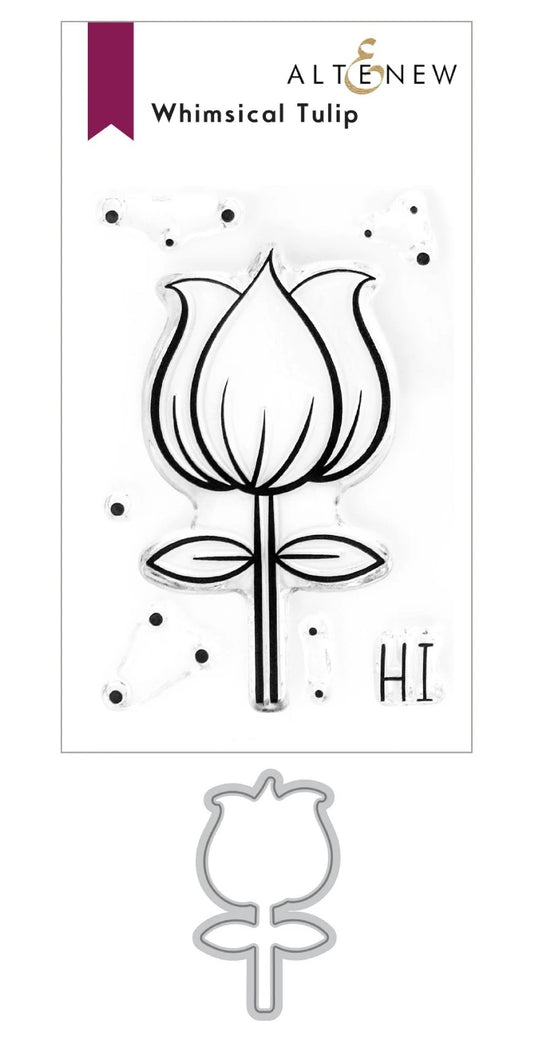 Whimsical Tulip Stamp & Die