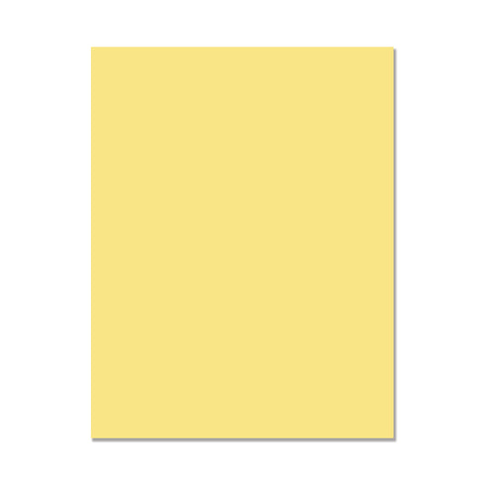 Hero Hues 8.5x11 Cardstock Canary