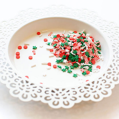 Candy Cane Lane Clay Confetti