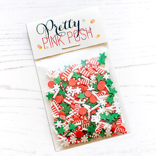 Candy Cane Lane Clay Confetti