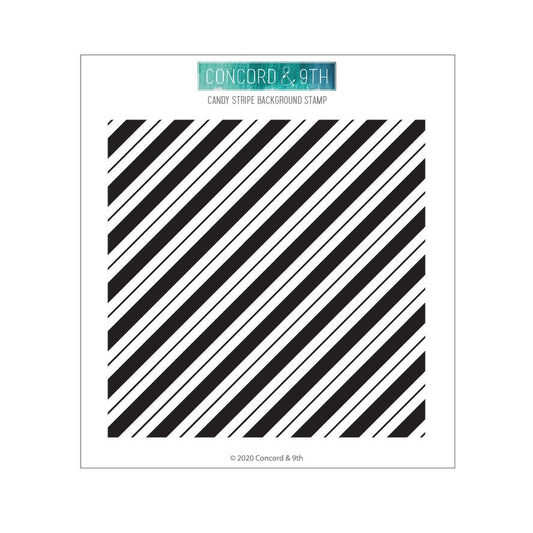 Candy Stripe Background Stamp