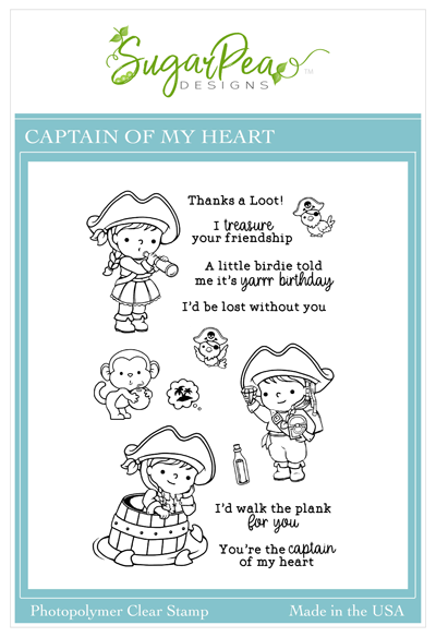 Captain Of My Heart Stamp & Die