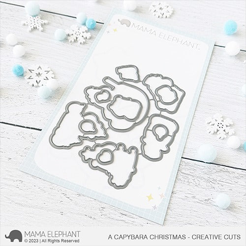 A Capybara Christmas Creative Cuts