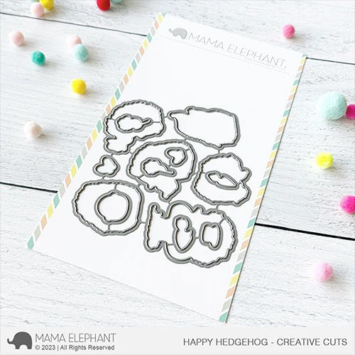 Happy Hedgehog Creative Cuts