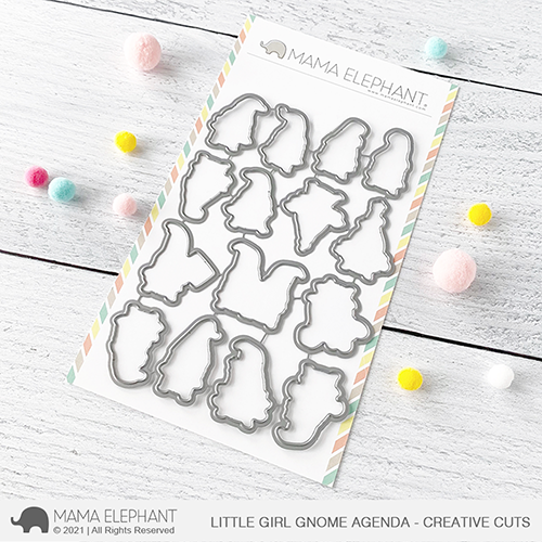 Little Girl Gnome Agenda Creative Cuts