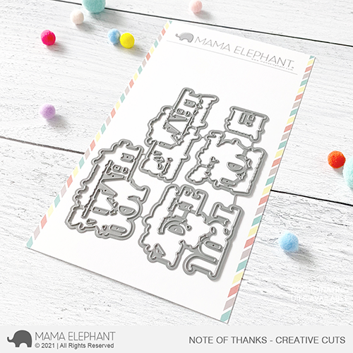 Note Of Thanks Creative Cuts