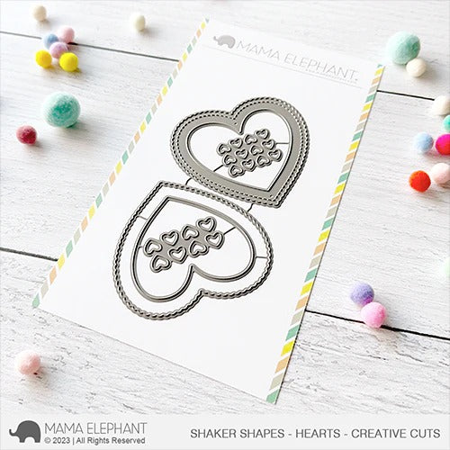 Shaker Shapes - Hearts Creative Cuts