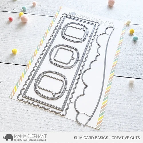 Slim Card Basics Creative Cuts