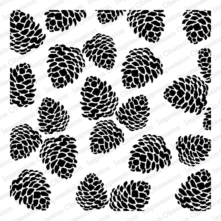 Pinecones Stamp