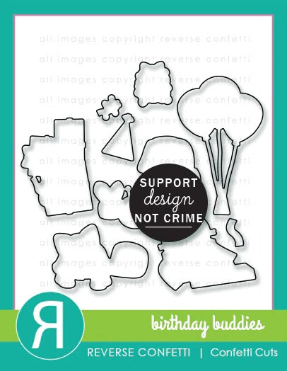 Birthday Buddies Confetti Cuts