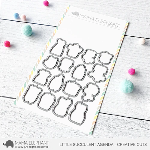 Little Succulent Agenda Creative Cuts