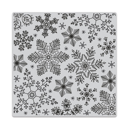 Hand Drawn Snowflakes Bold Prints Stamp