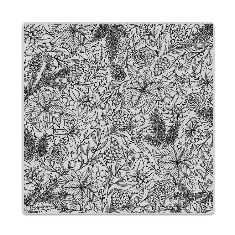 Holiday Foliage Bold Prints Stamp