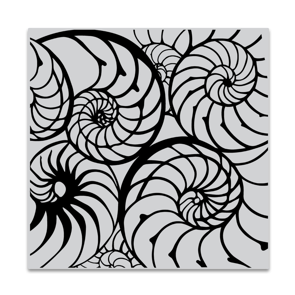 Nautilus Pattern Bold Prints Stamp