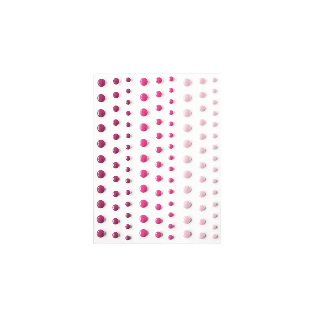 Hero Hues Enamel Dots Pinks