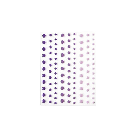 Hero Hues Enamel Dots Purples