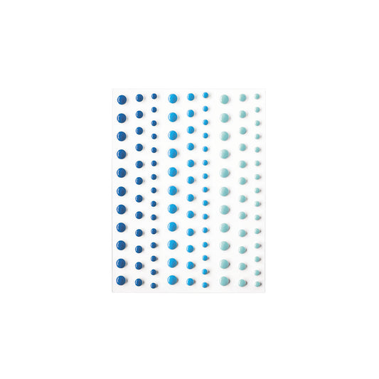 Hero Hues Enamel Dots Blues