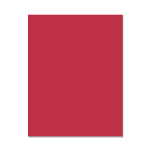 Hero Hues 8.5x11 Cardstock Cherry
