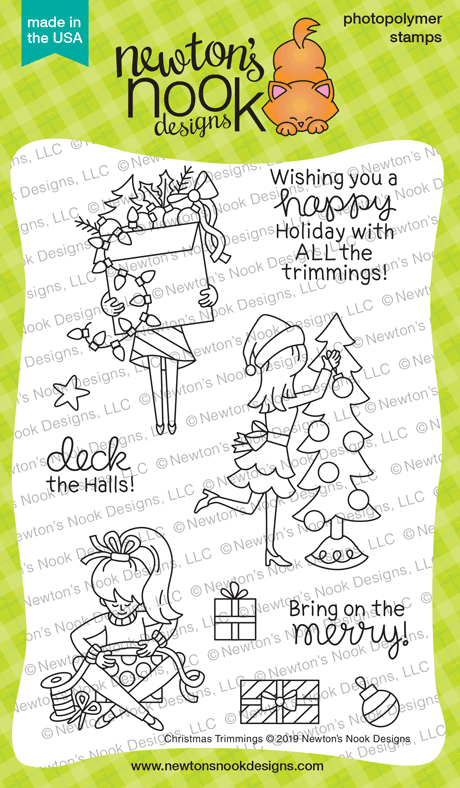 Christmas Trimmings Stamp Set