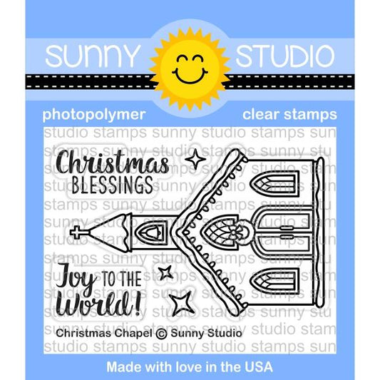 Christmas Chapel Stamp Set