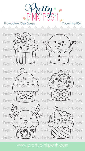 Christmas Cupcakes Stamp Set