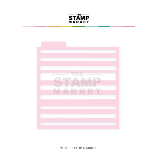 Chunky Plaid Maker Stencil
