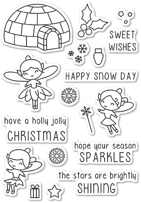 Wintertime Fairies Stamp Set