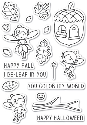 Autumn Fairies Stamp Set