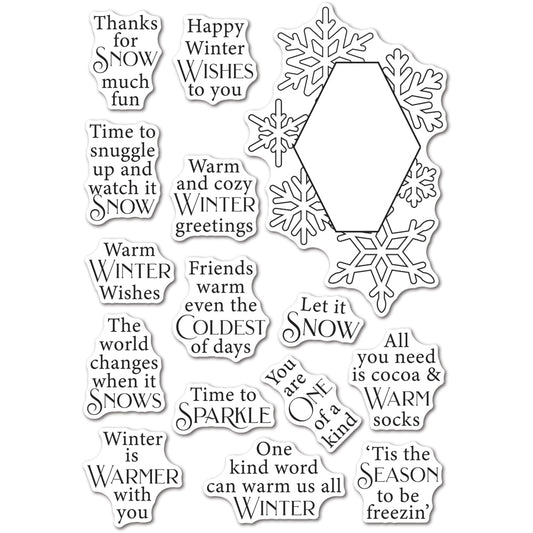 Wintertime Sentiments Stamp Set