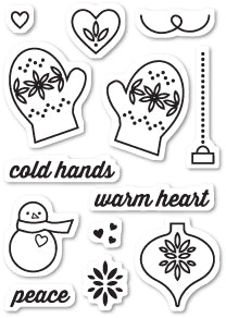 Warm Heart Stamp Set