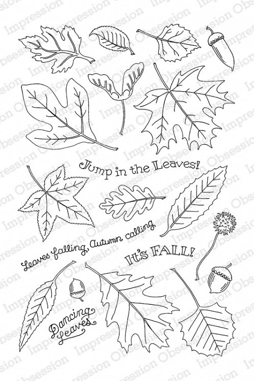 Falling Leaves Stamp Set