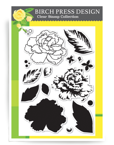 Delicate Peony Stamp Set