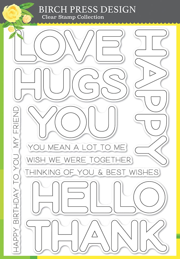 Happy Lingo Stamp Set