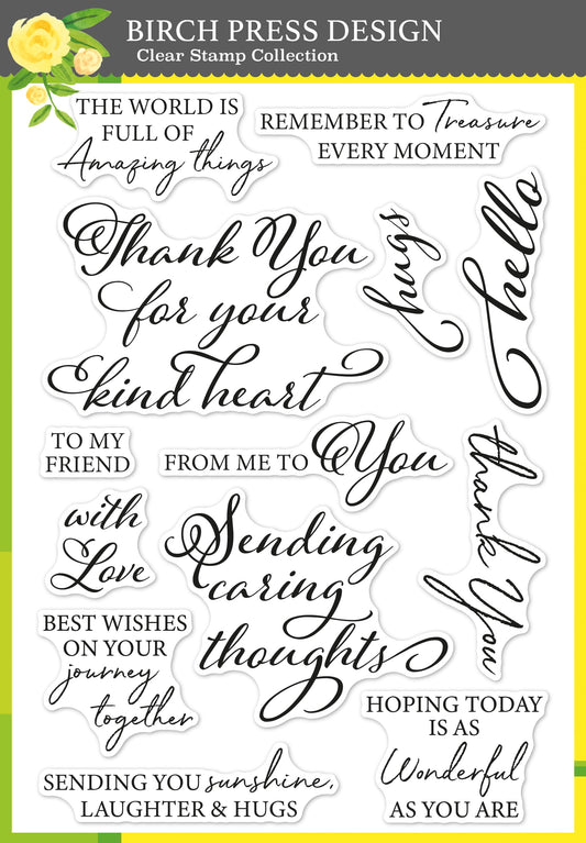 Kind Hearts Stamps Set