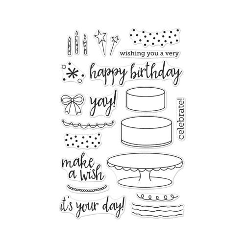 Birthday Cake Layering Stamp Set