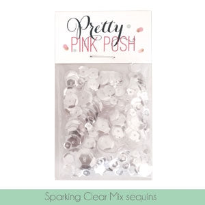 Sparkling Clear Sequins Mix