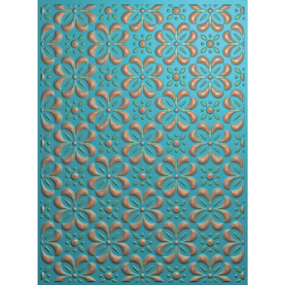 Clover Petals 3D Embossing Folder