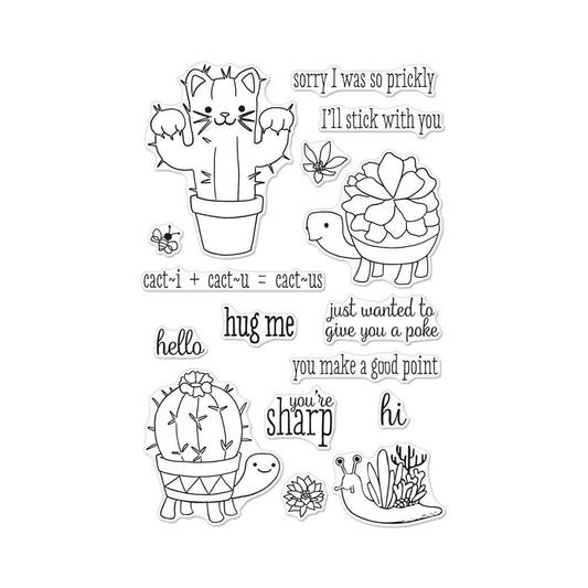 Cactus Animals Stamp Set