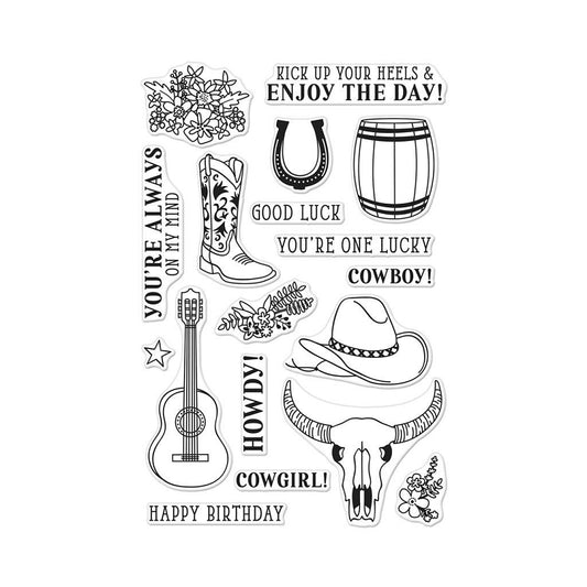 Cowboy Life Stamp Set