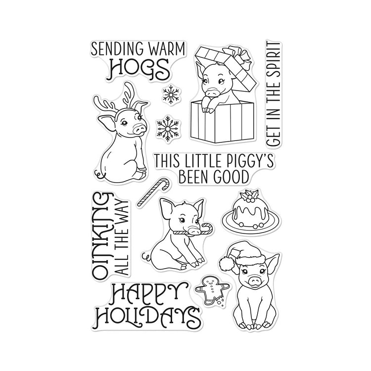 Sending Warm Hogs Stamp Set