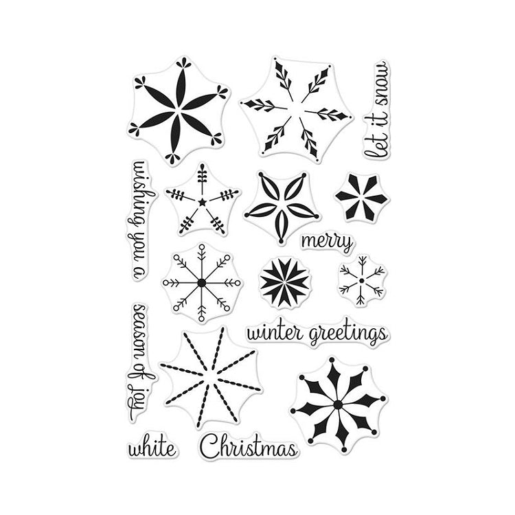 Stacking Snowflakes Stamp Set