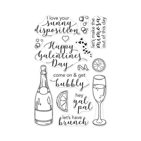 Gal Pal Brunch Stamp Set