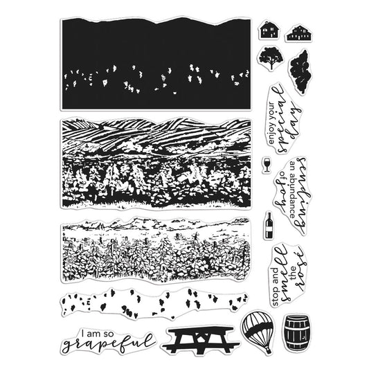 Vineyard HeroScape Stamp Set