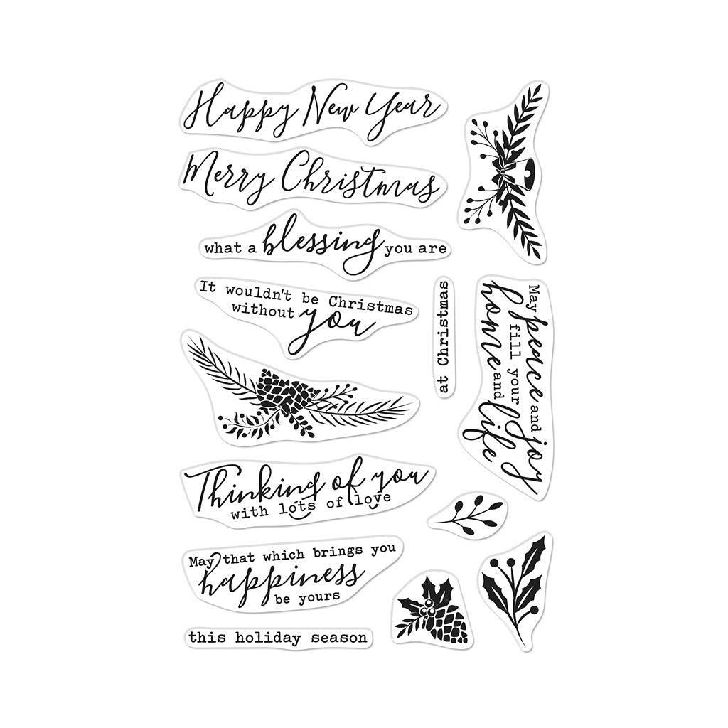 Holiday Blessings Stamp Set