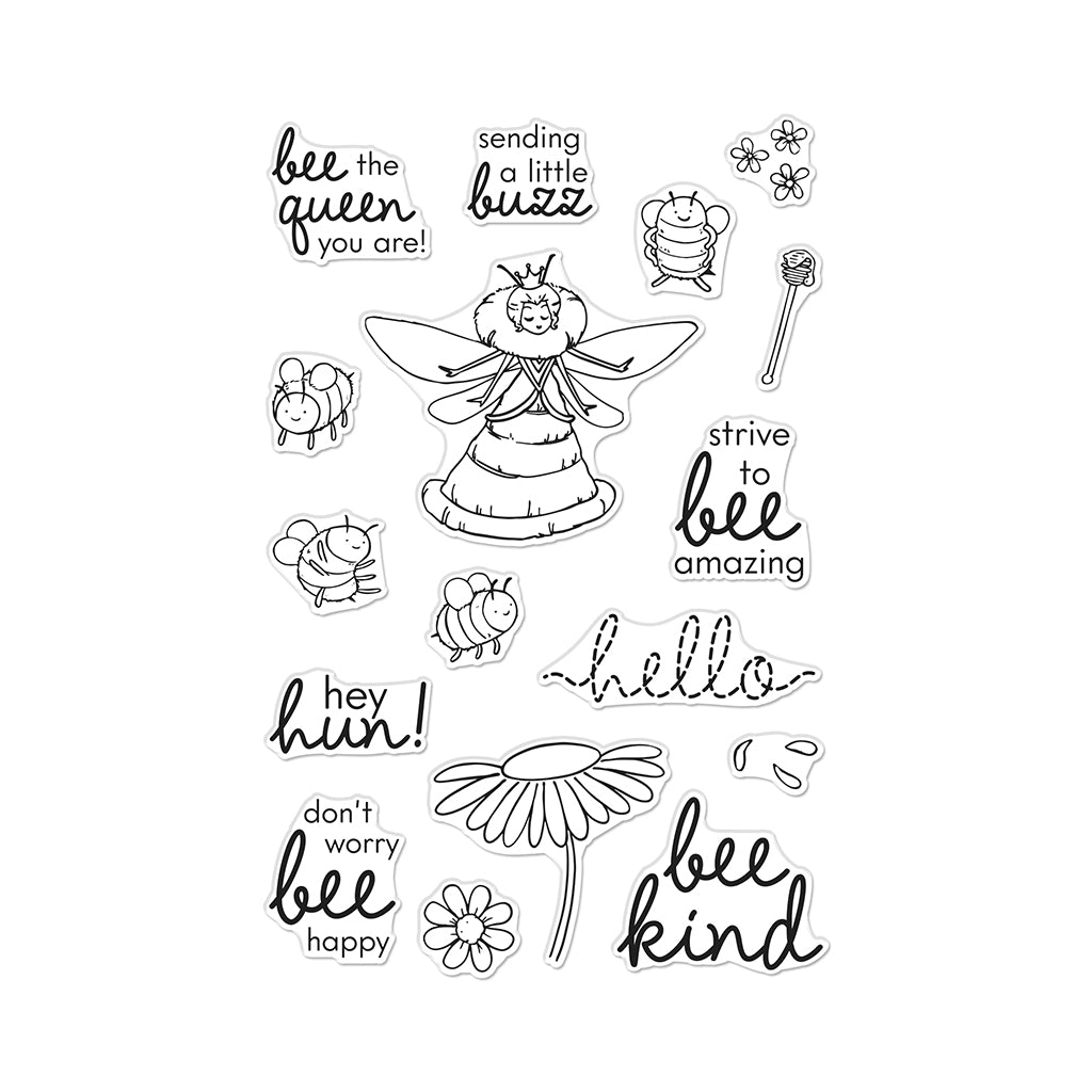 Bee the Queen Stamp Set