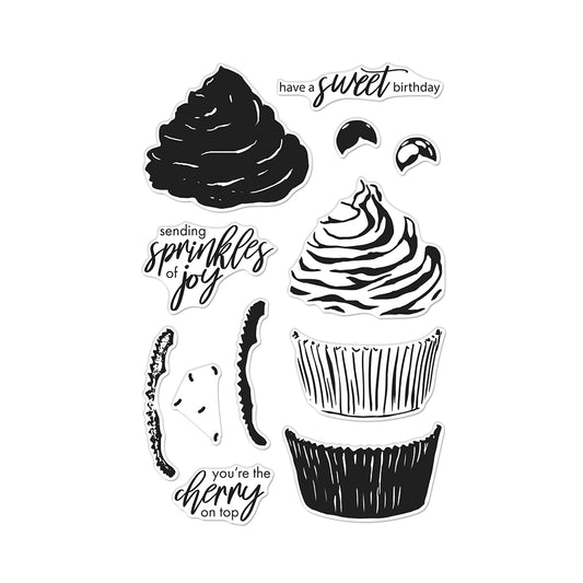 Color Layering Cupcake Stamp Set