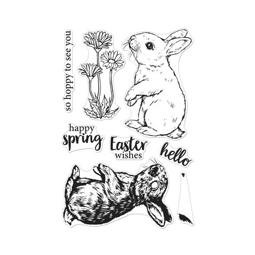Color Layering Bunny Stamp Set